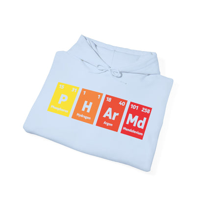 PharmD Pharmacy Graduate Pharmacy School Periodic Table Gift Hoodie