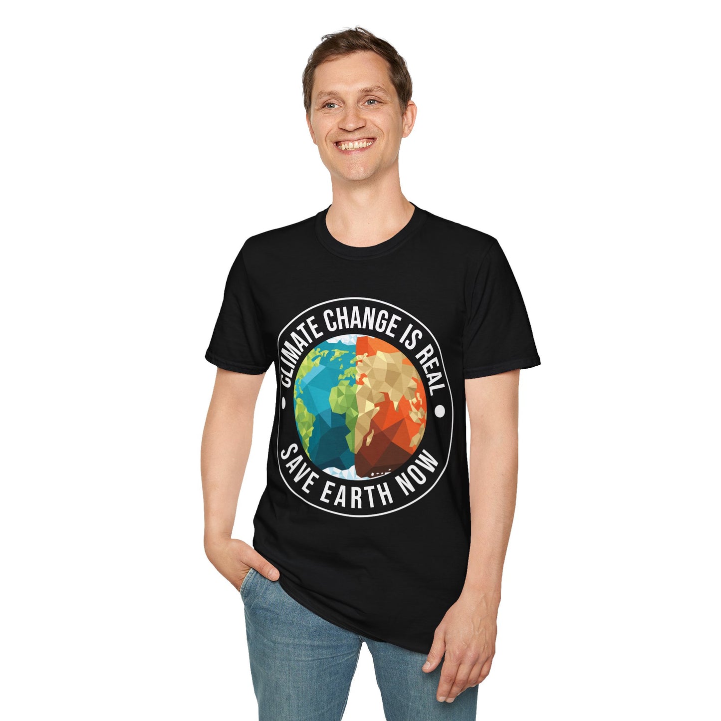 Climate Change Is Real Environmentalist Earth Advocate Save the Earth T-Shirt Men Women