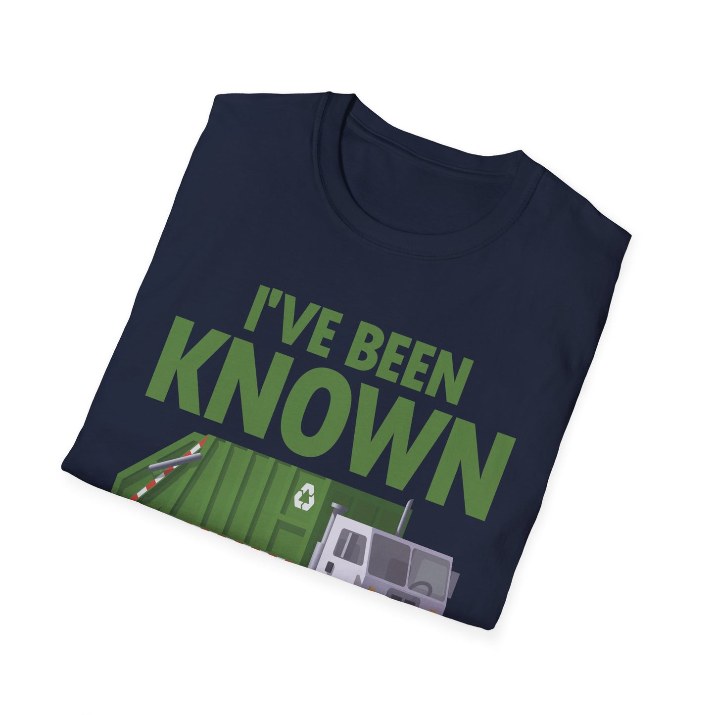 Funny Talk Trash Garbage Truck for Sanitation Worker  T. shirt