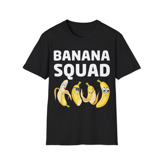 Funny Banana Squad Fruit Banana Lover T-Shirt For Men Women Kids T-Shirt