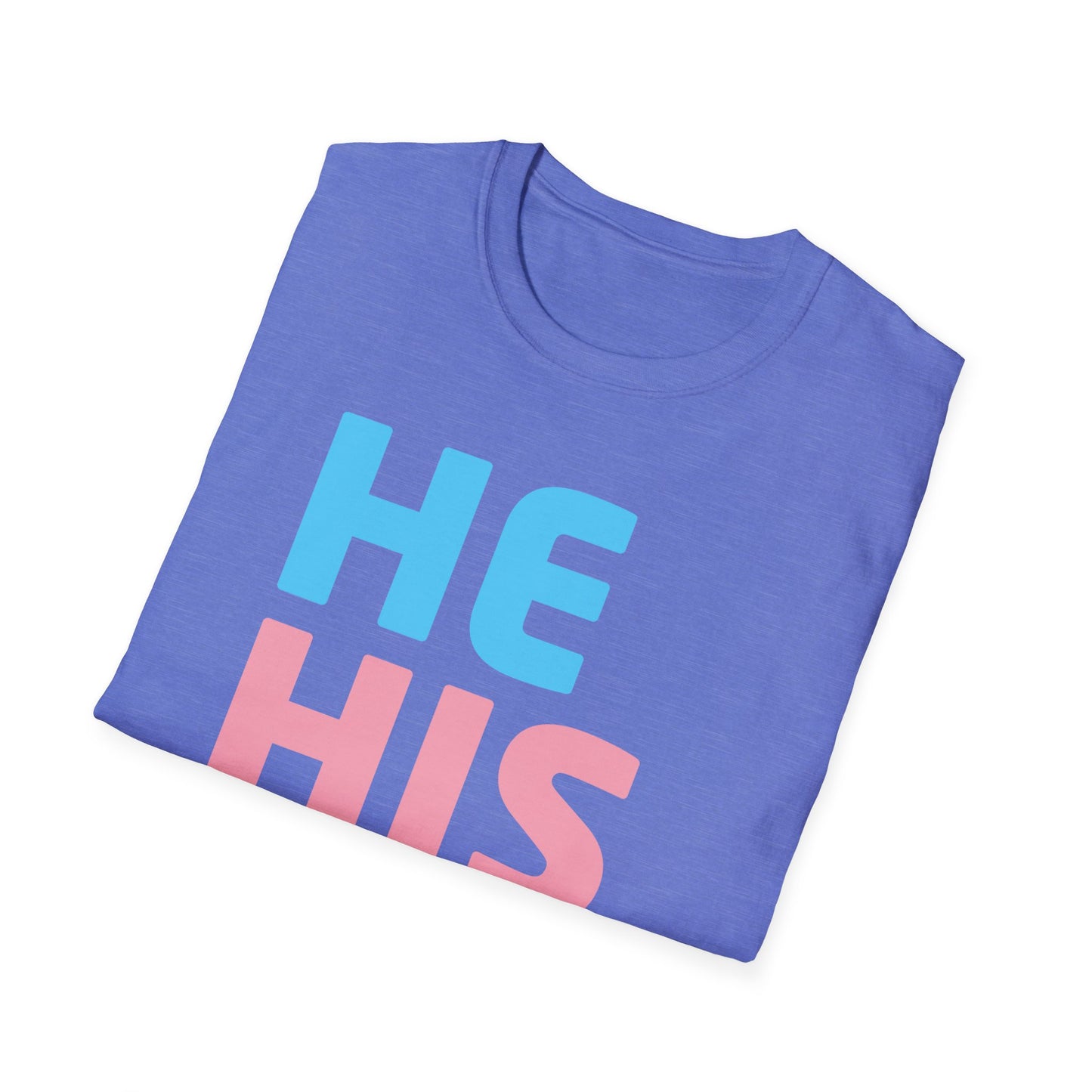 His He Him Respect My Pronouns Transgender LGBTQ Pride Tshirt