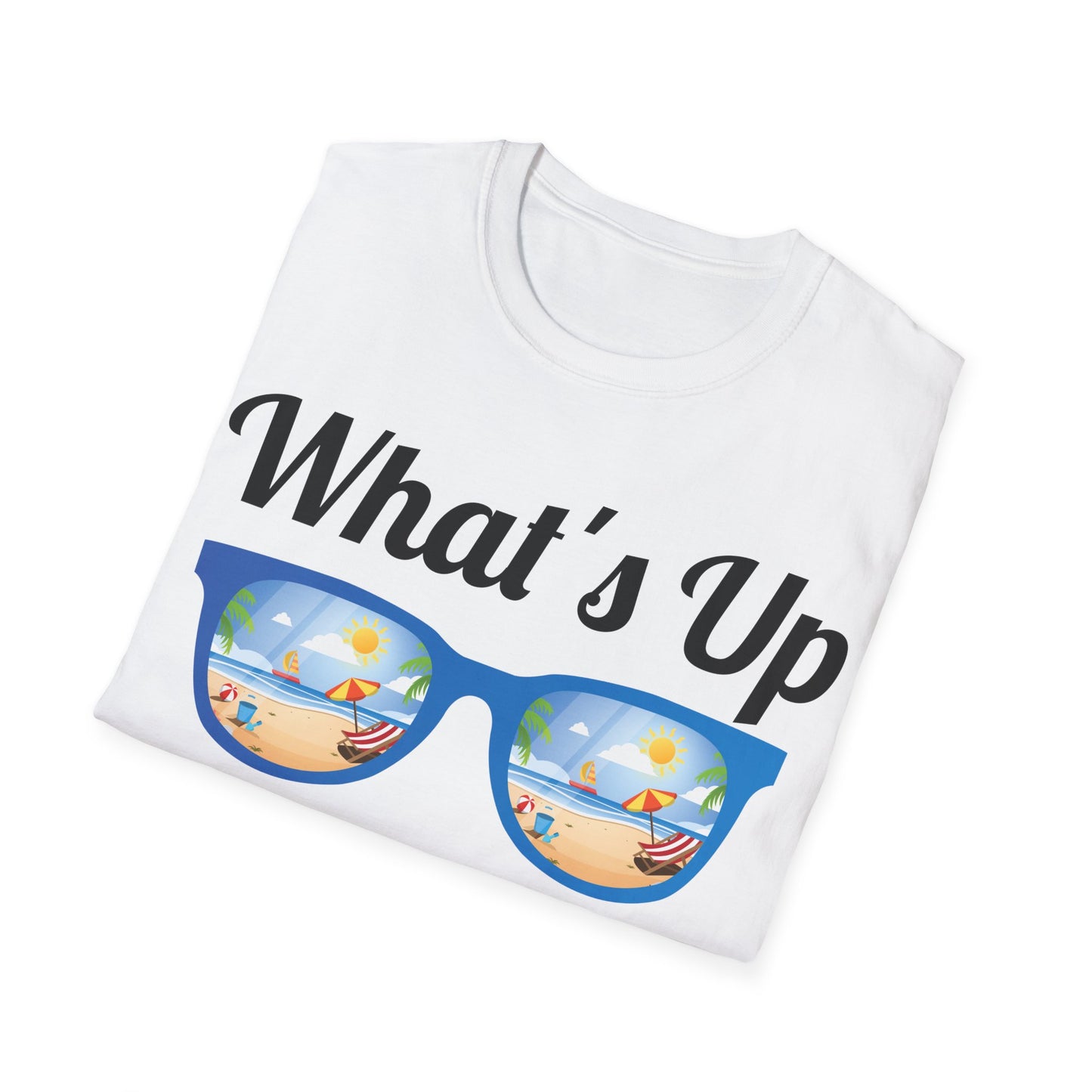 Funny What's Up Beaches Gifts Fathers Day Beach Vacation Summer T-Shirt