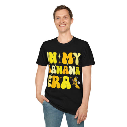 Funny In My Bananas Era Fruit Lover Baseball Player T-Shirt For Men Women T-Shirt