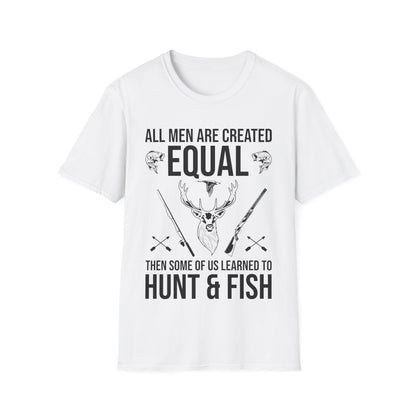 Funny Hunting Some Of Us Learned To Hunt & Fish Gift T-Shirt