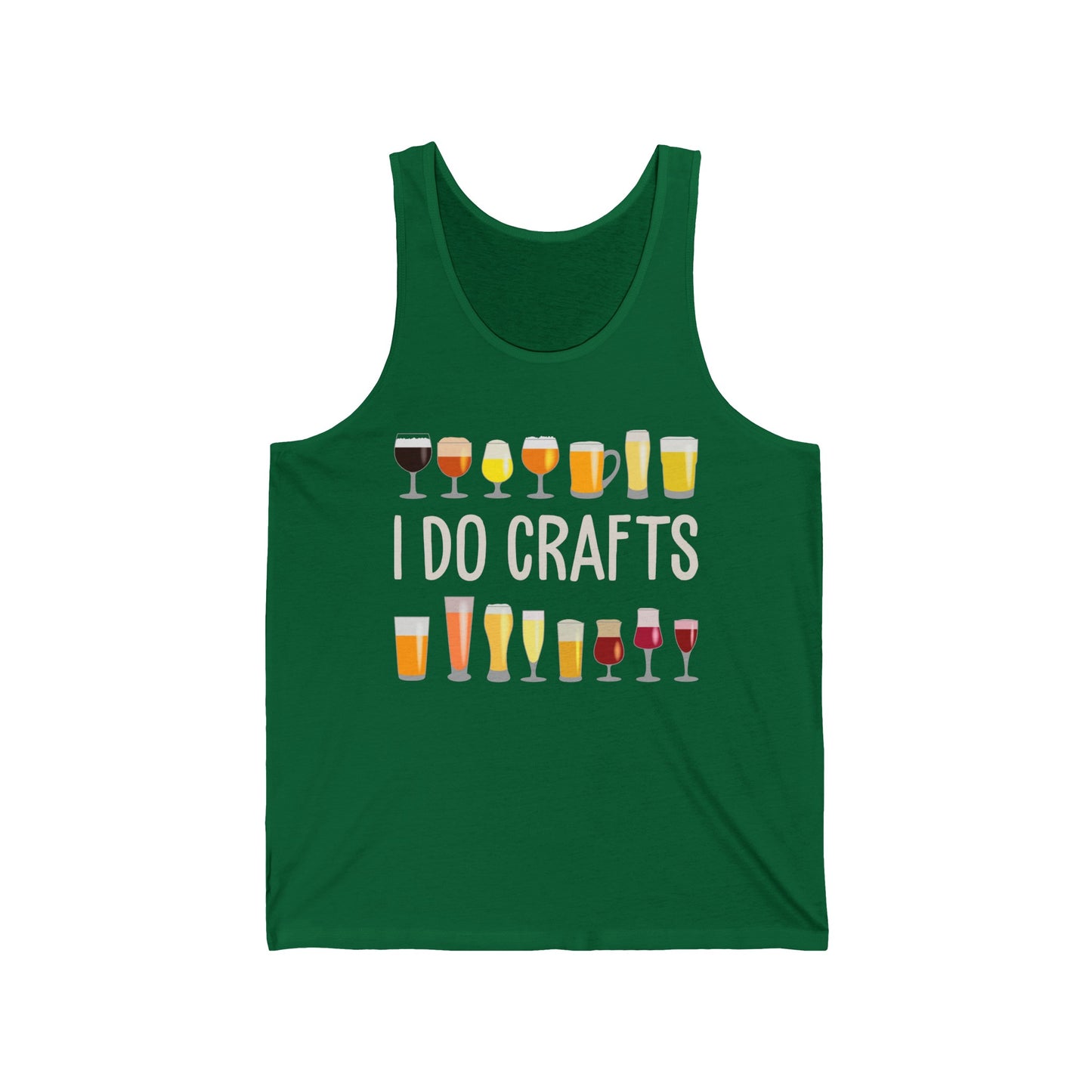 I Do Crafts Beer Vintage Craft Home Brew Art Tank Tops For Men Women