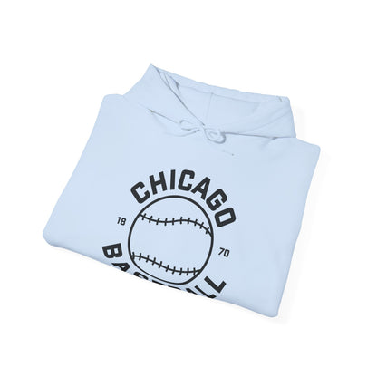 Chicago Baseball Gameday Fan Gear Sports Baseballer Hoodie For Men Women Hoodie