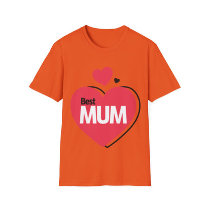 Best Mum Hearts Mothers Day Mom Gift T-Shirt