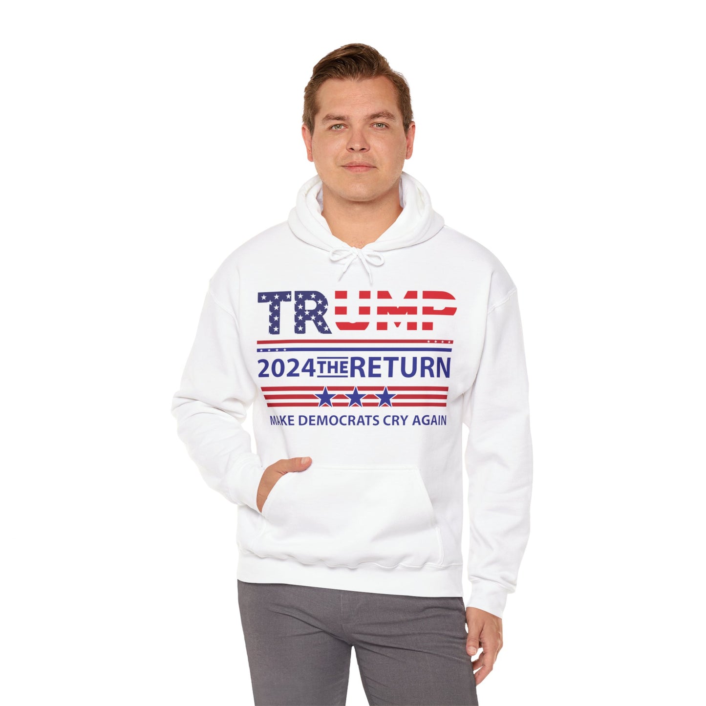 Trump 2024 The Return 45 47 Make Liberals Cry Again Hoodie For Men Women Hoodie