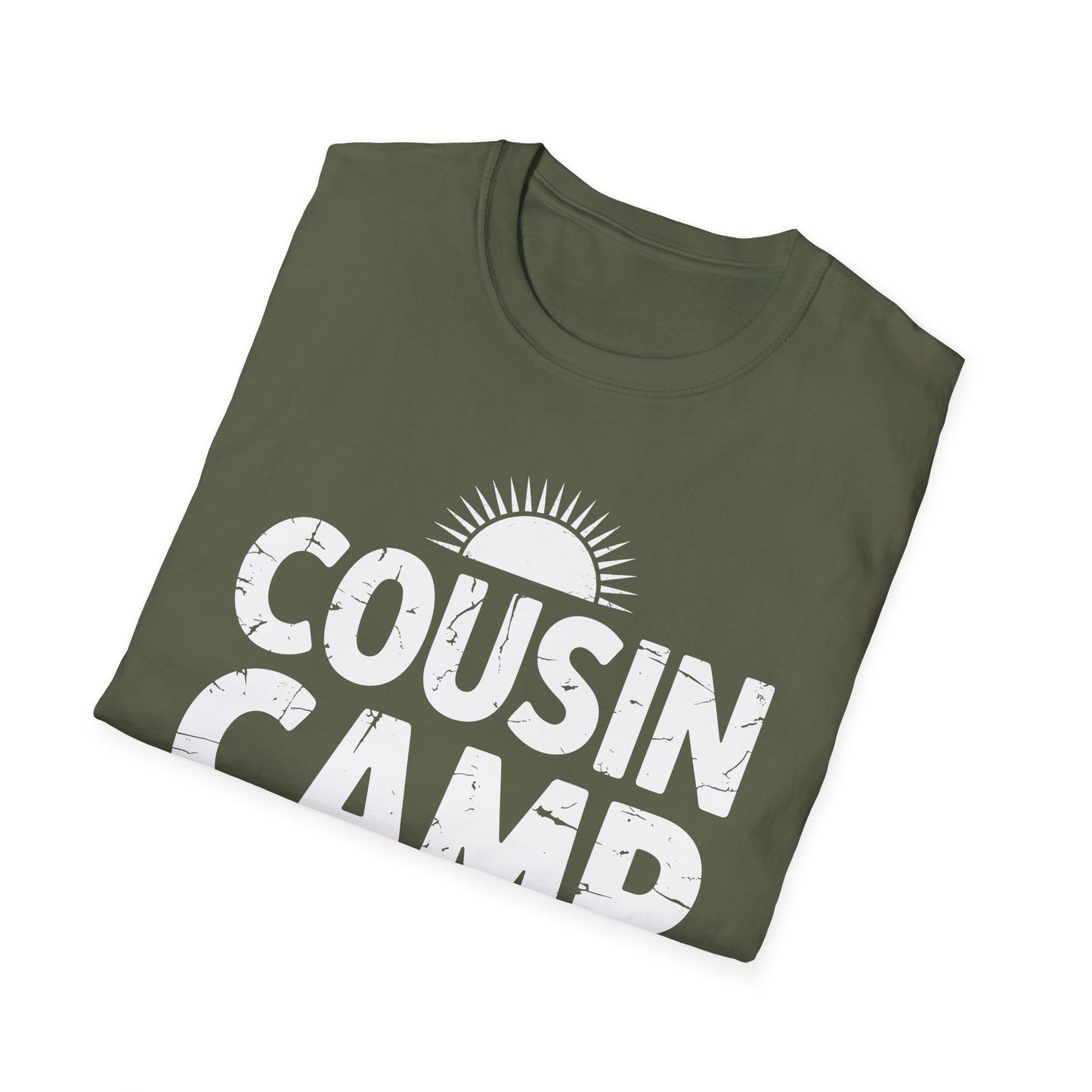Cousin Camp 2026 Camping Campfire Summer Vacation Family T-Shirt