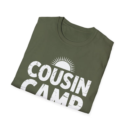 Cousin Camp 2026 Camping Campfire Summer Vacation Family T-Shirt