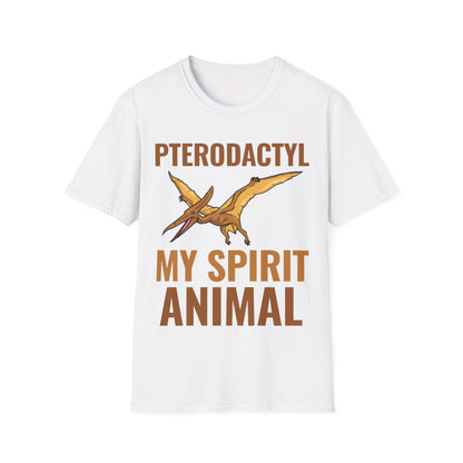 Funny Pterodactyl Is My Spirit Animal Dinosaur Gift T-Shirt For Men Women