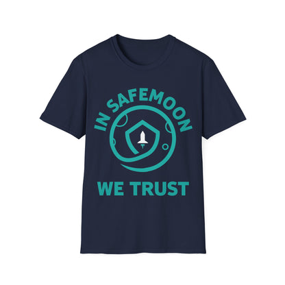 In Safemoon We Trust Blockchain Cryptocurrency Crypto  Men Women T-Shirt