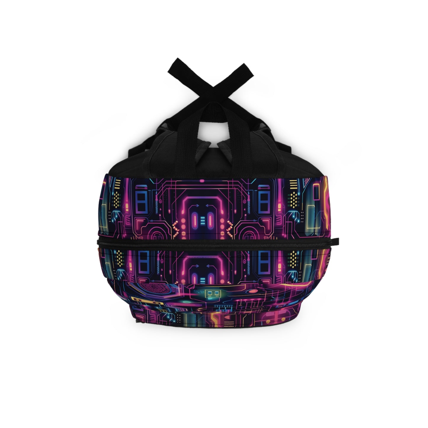 Cyberpunk Neon Pattern Backpacks for Men Women Kids School Travel, Capacity School Backpacks