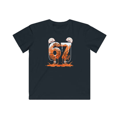 Basketball 67 Six Seven Funny Gen Alpha Meme Drip T-Shirt
