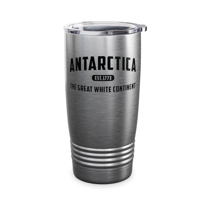 Antarctica Est. 1773 Vintage Artic Great White Continent Tumbler For Men Women Tumbler