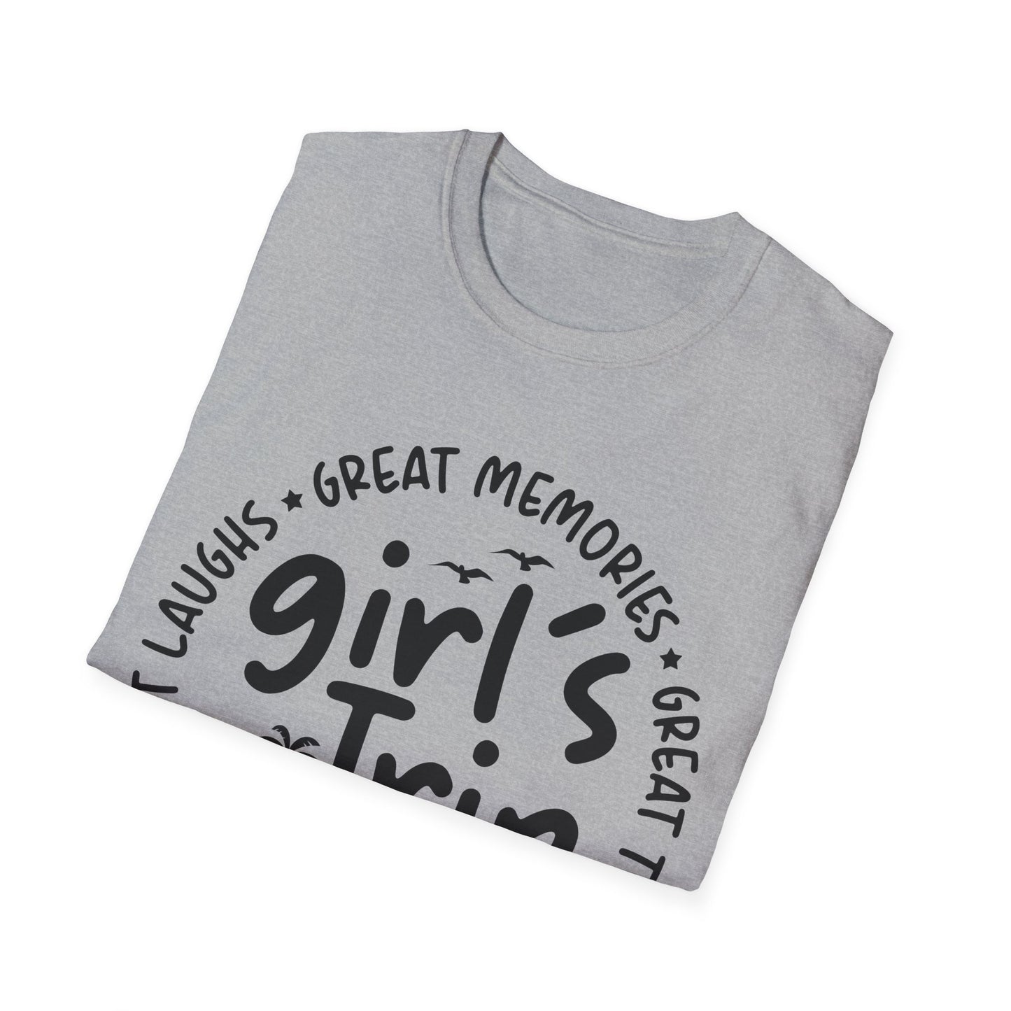 Girl's Trip 2026 Memories Friends Trip Matching Vacation T-Shirt For Men Women T-Shirt