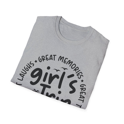 Girl's Trip 2026 Memories Friends Trip Matching Vacation T-Shirt For Men Women T-Shirt