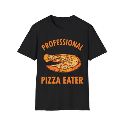 Funny Professional Pizza Eater Foodie Food Lover Gift Love Pizza T-Shirt