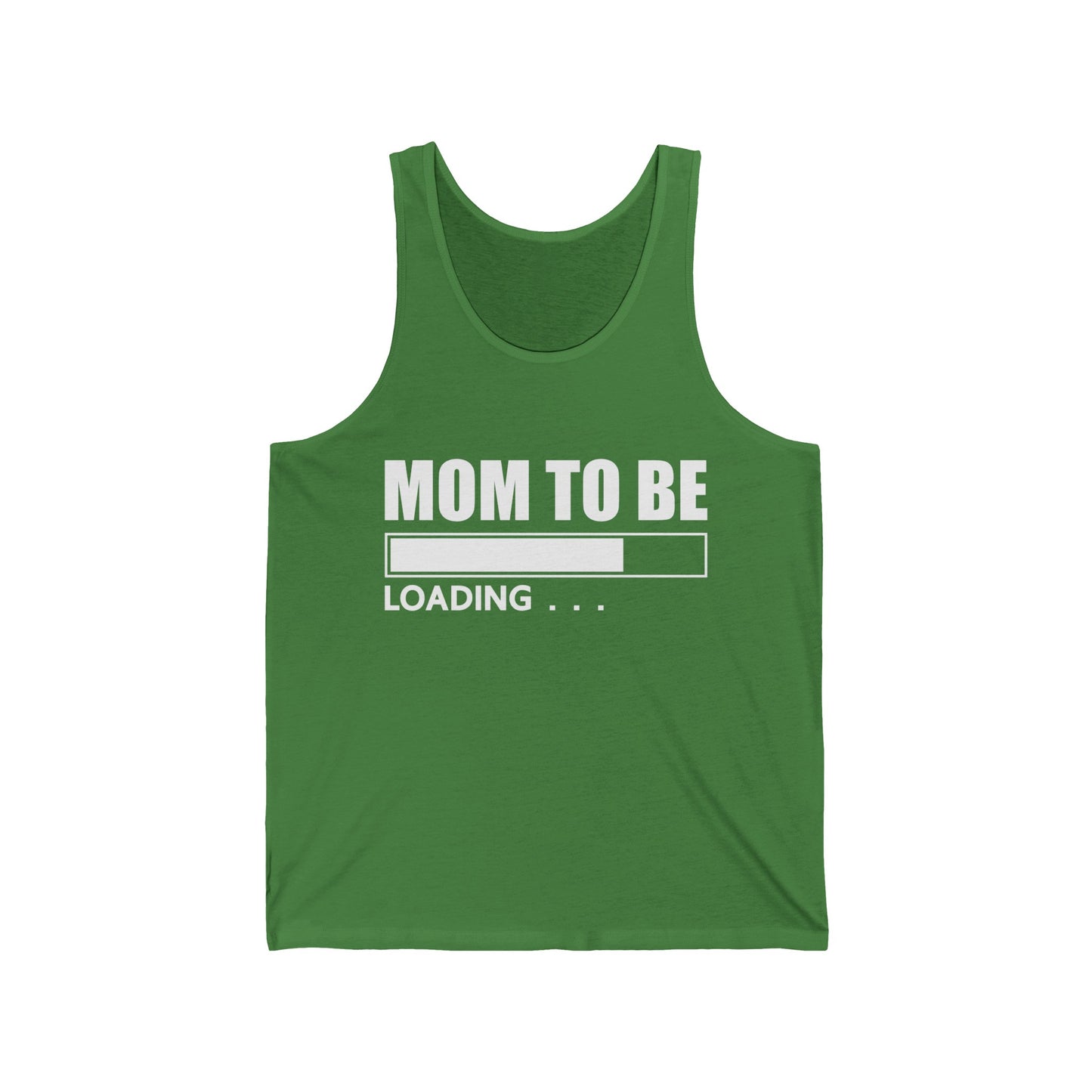 Funny Mom To Be Soon Loading Bar Mothers Day Tank Tops  Women