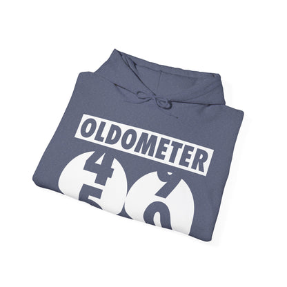Funny Oldometer Odometer 50th Birthday Gift 50 yrs Old Joke Hoodie For Men Women Hoodie