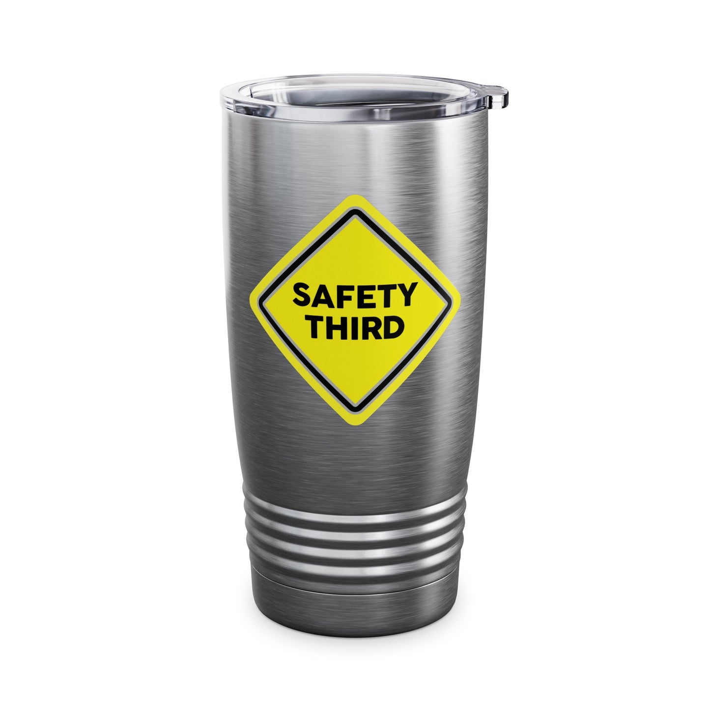 Funny Safety 3rd Third Distress Fun Tumbler For Men Women Travelers