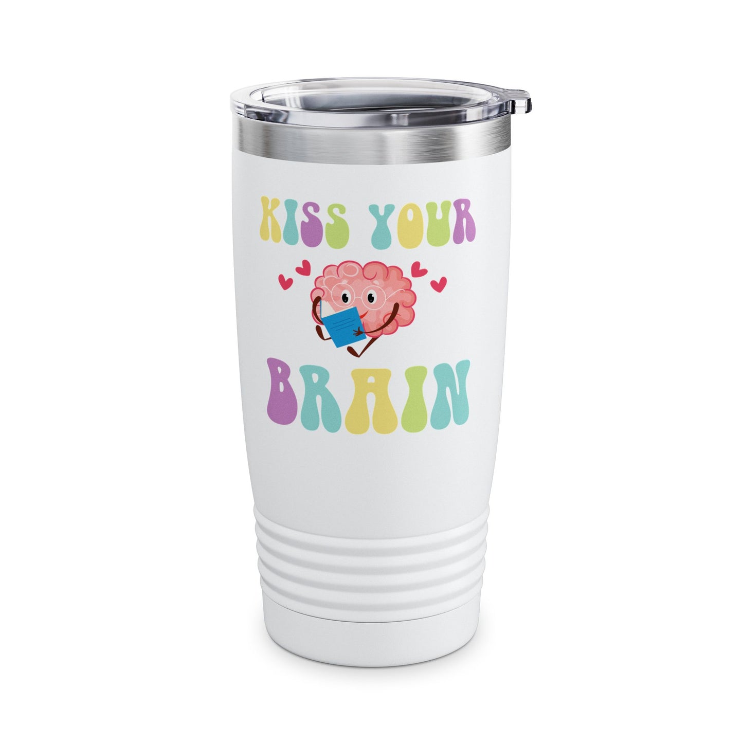 Funny Back To School Kiss Your Brain Cute Teacher Appreciation Tumbler For Men Women Tumbler