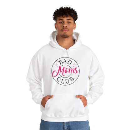 Funny Bad Moms Clubs New Mom Mother Hustler Sarcastic Woman Gift Hoodie