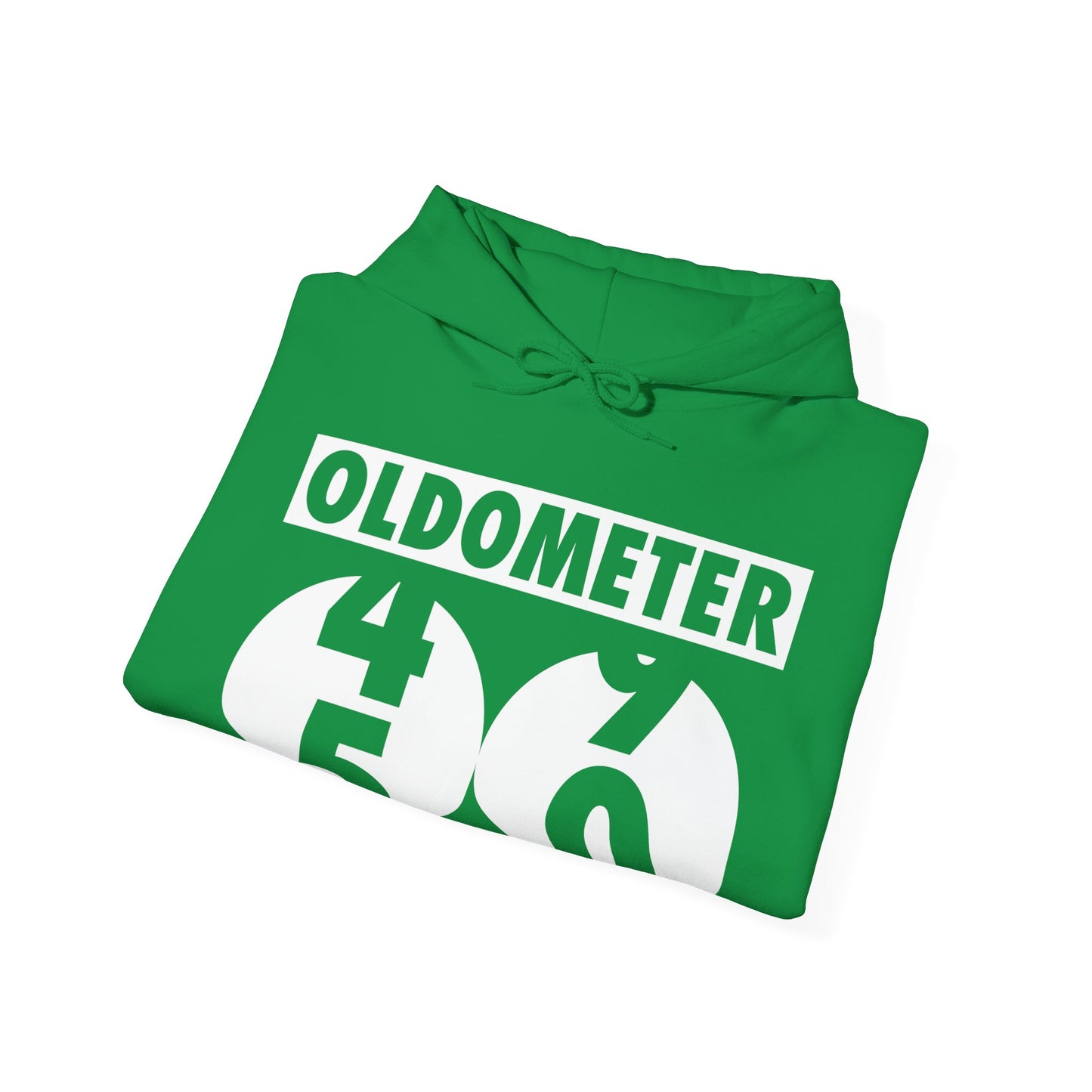 Funny Oldometer Odometer 50th Birthday Gift 50 yrs Old Joke Hoodie For Men Women Hoodie