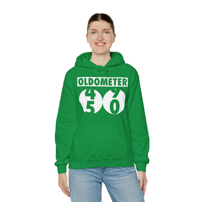 Funny Oldometer Odometer 50th Birthday Gift 50 yrs Old Joke Hoodie For Men Women Hoodie