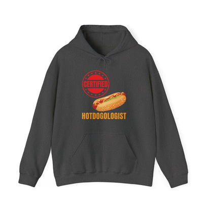 Certified Hotdogologist Hotdog Cool Sausage Hot Dog Lover Hoodie For Men Women Hoodie