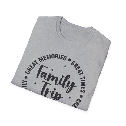 Family Trip Vacation 2026 Matching Summer Group T-Shirt For Men Women