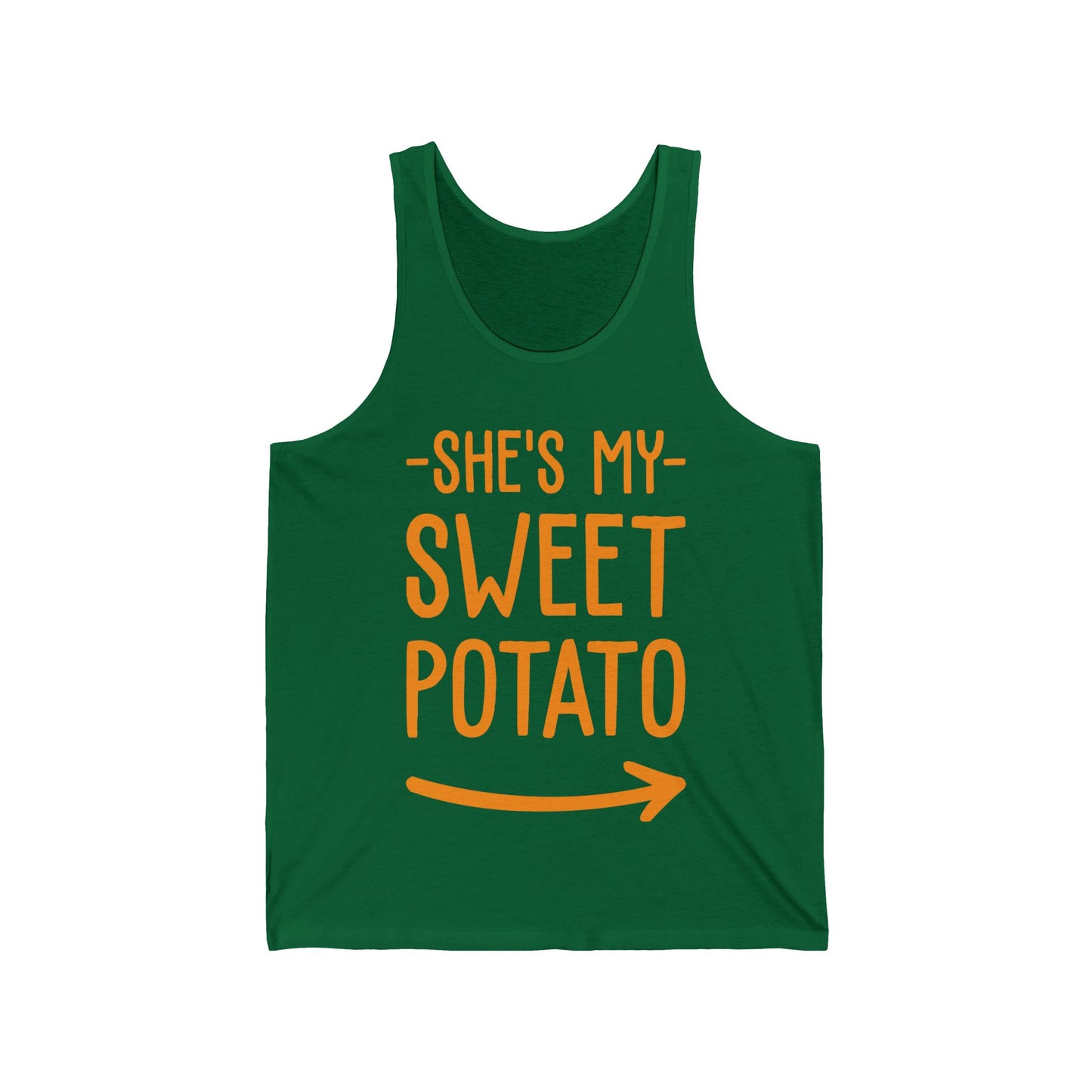 She's My Sweet Potato Tank Top I YAM Couple's Matching Tank Top