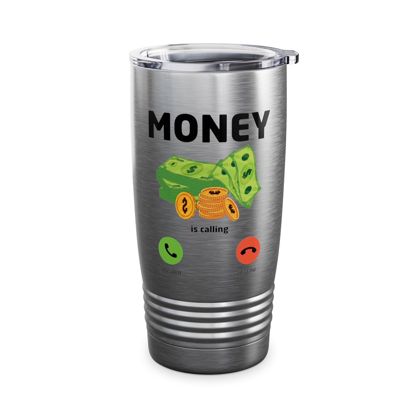 Money Is Calling Cash Shirt Funny Business Hustler Entrepreneur Tumbler For Men Women Tumbler