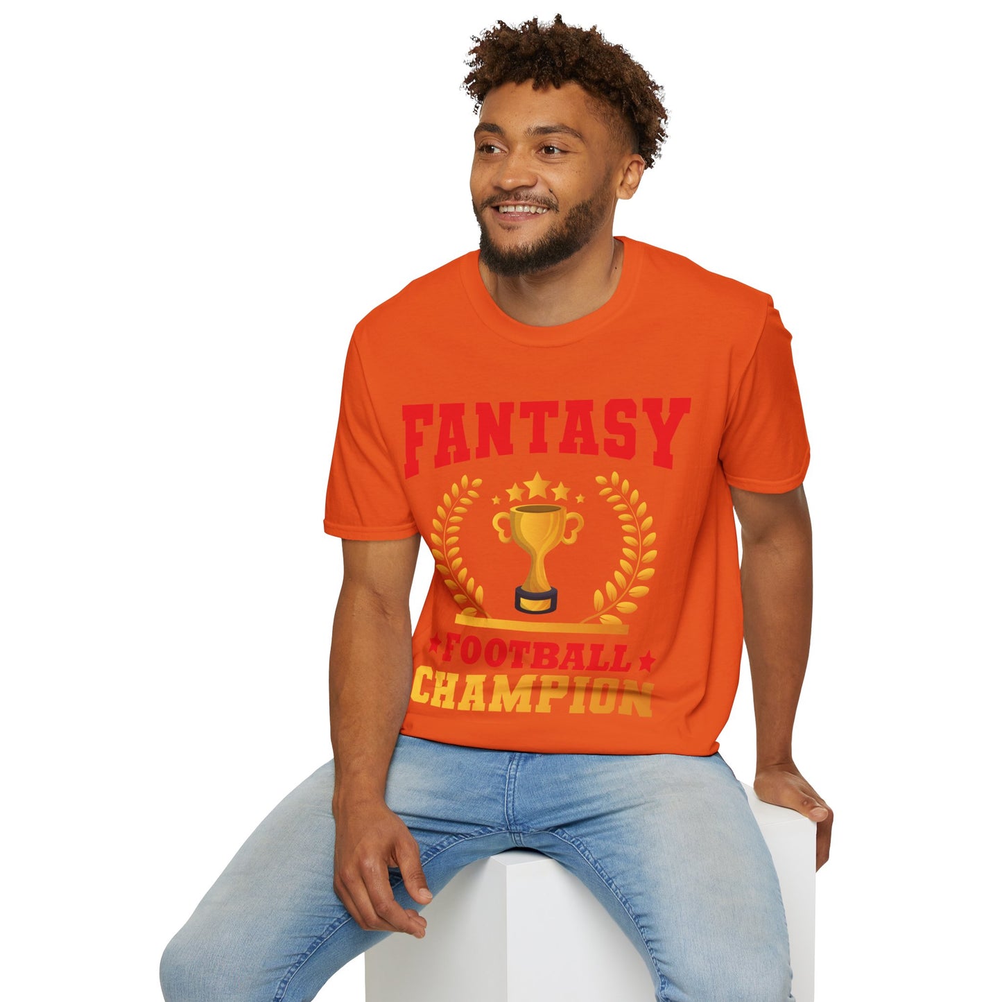 Funny Fantasy Football League Champion Footballer T-Shirt Men Women