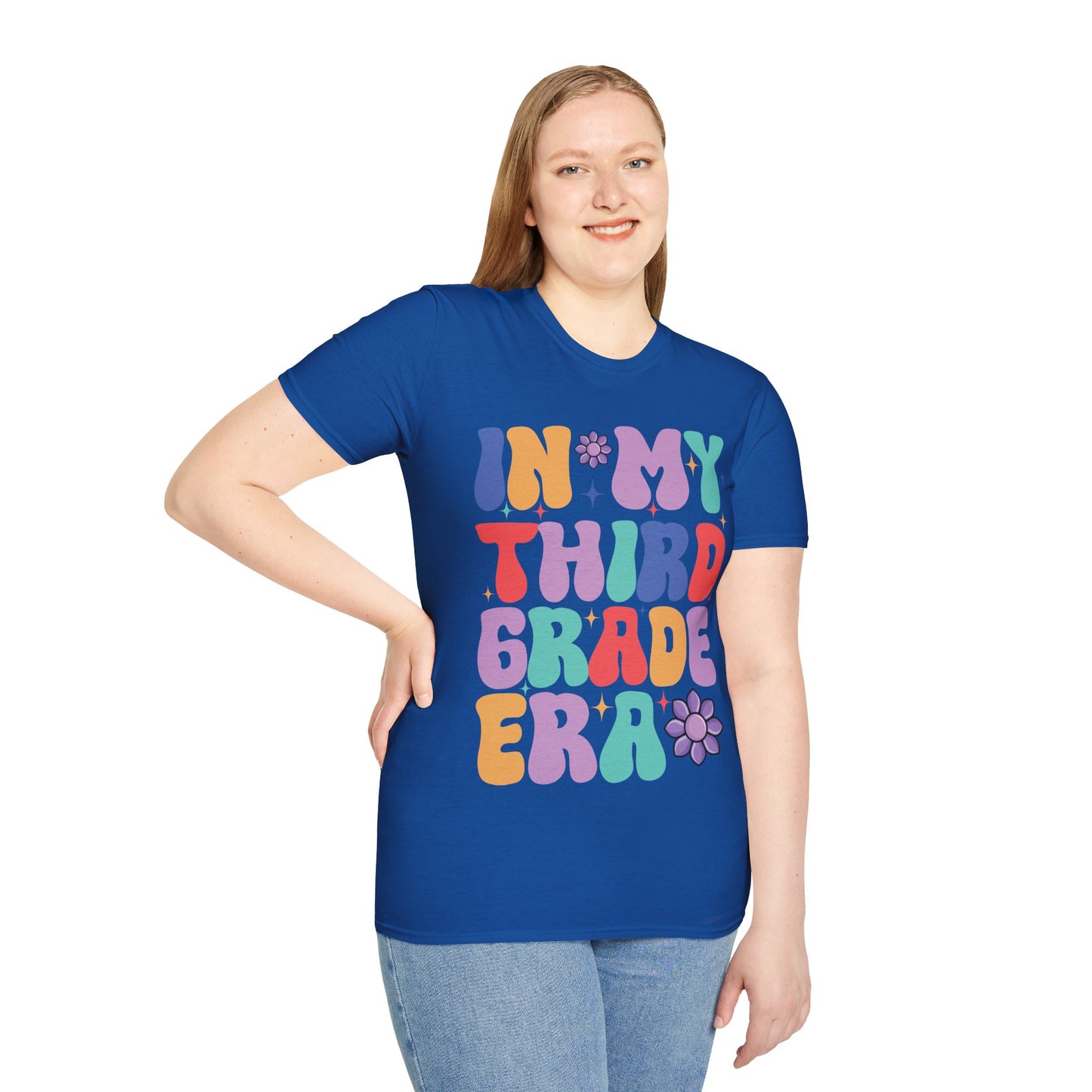 Funny In My 3rd Grade Era Back to School In My Third Grade Era T-Shirt For Men Women T-Shirt