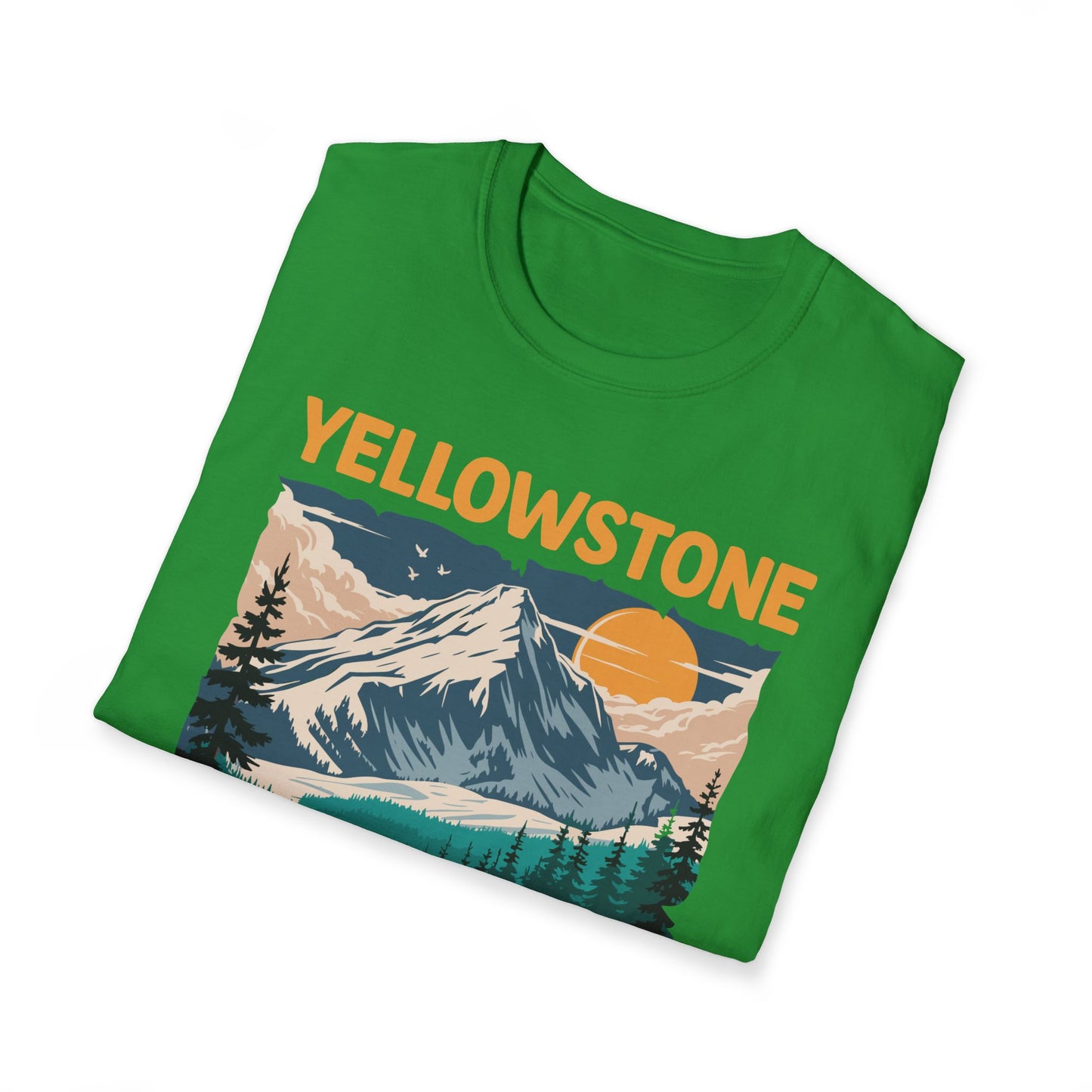 Yellowstone Road Trip 2026 Family National Park Outdoor T-Shirt For Men Women