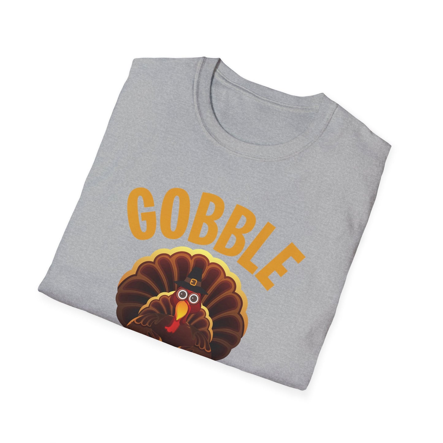 Thanksgiving Gobble Till You Wobble Turkey Family Dinner T-Shirt Men Women