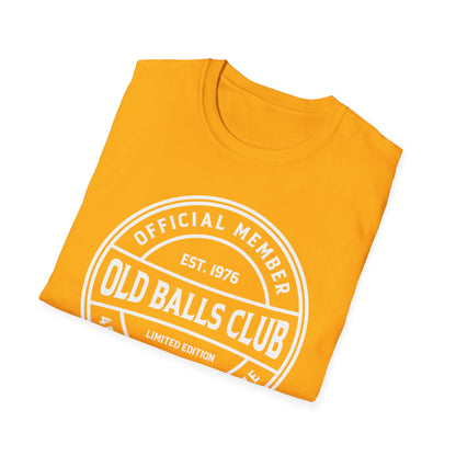 Mens Old Balls Club 50 Years Awesome Fifty 50th Birthday Fathers Day T-Shirt
