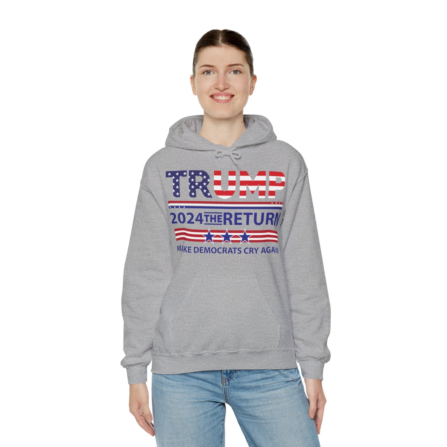 Trump 2024 The Return 45 47 Make Liberals Cry Again Hoodie For Men Women Hoodie