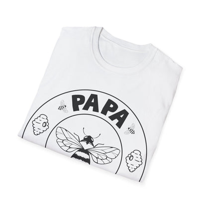 Papa Beekeeper Bee Whisperer Distressed Retro Beekeeping T-Shirt For Men Women T-Shirt