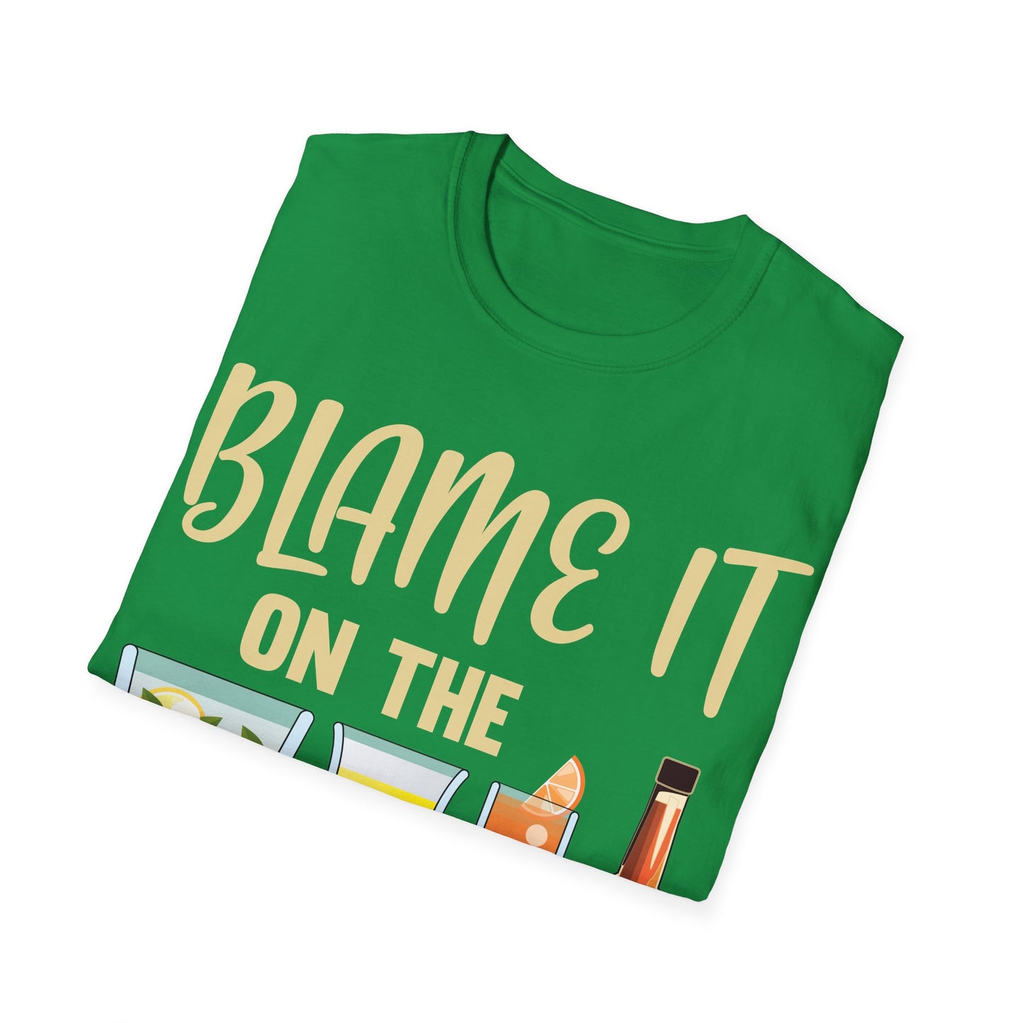 Blame It On The Drink Package Funny Cruise T-Shirt For Men Women T-Shirt