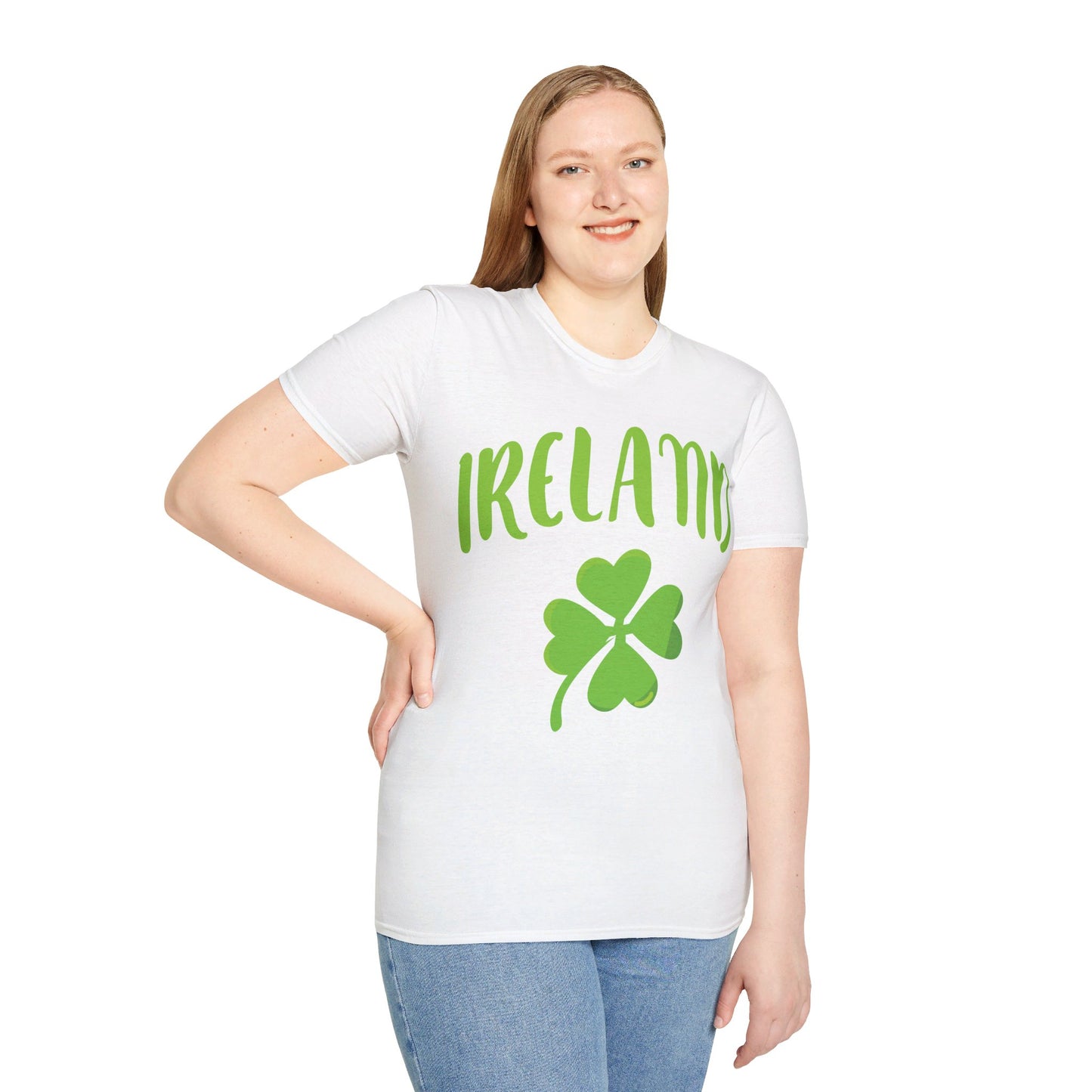 Ireland Shamrock St Patricks Day Clover Irish T-Shirt For Men Women T-Shirt