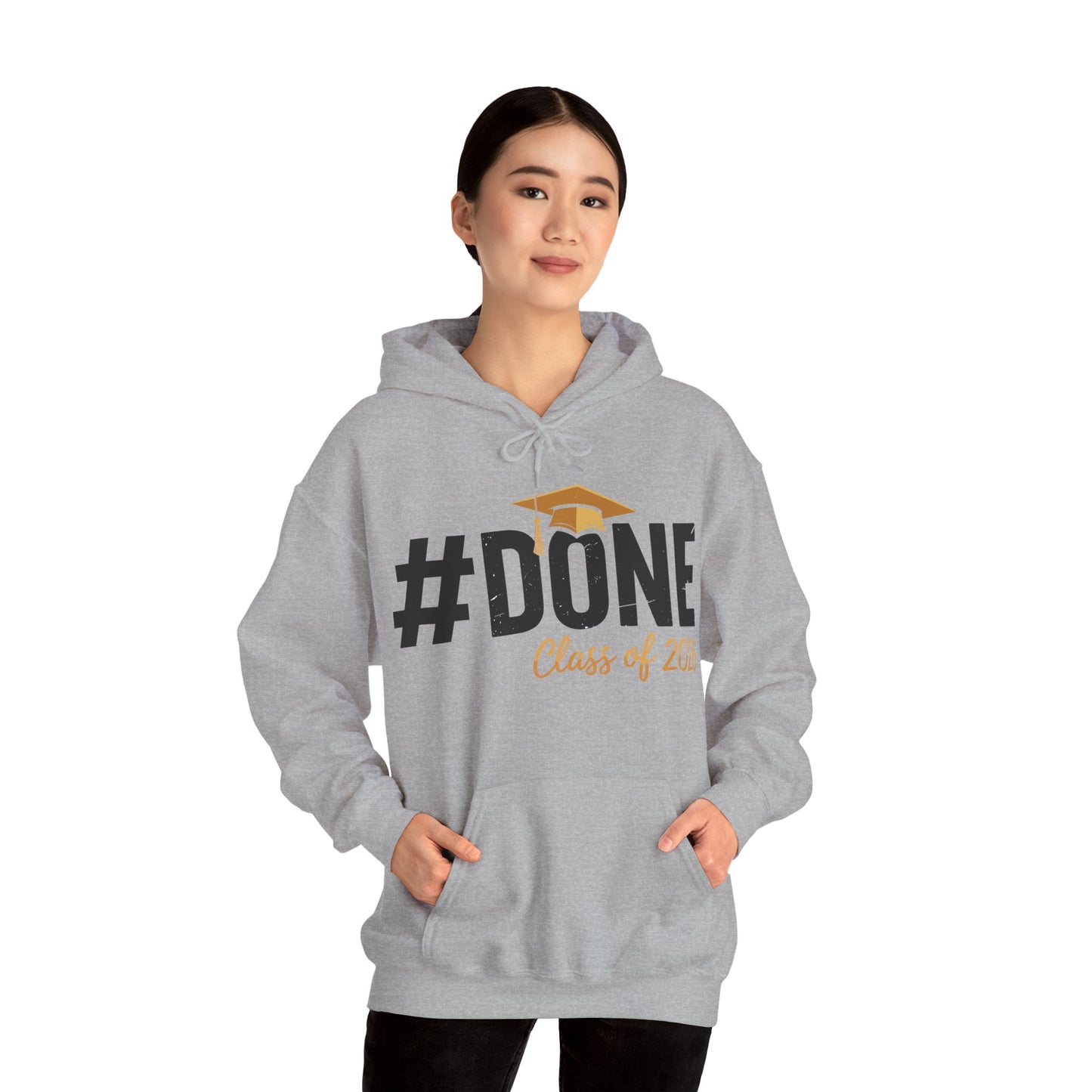 #Done Class of 2026 Graduation So Done Senior 2026 Grad Hoodie For Men Women