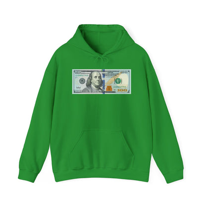 Funny Pro Trump 100 Dollar Bill Donald Trump Signature 4th of July American Patriot Support Trump Gift Hoodie
