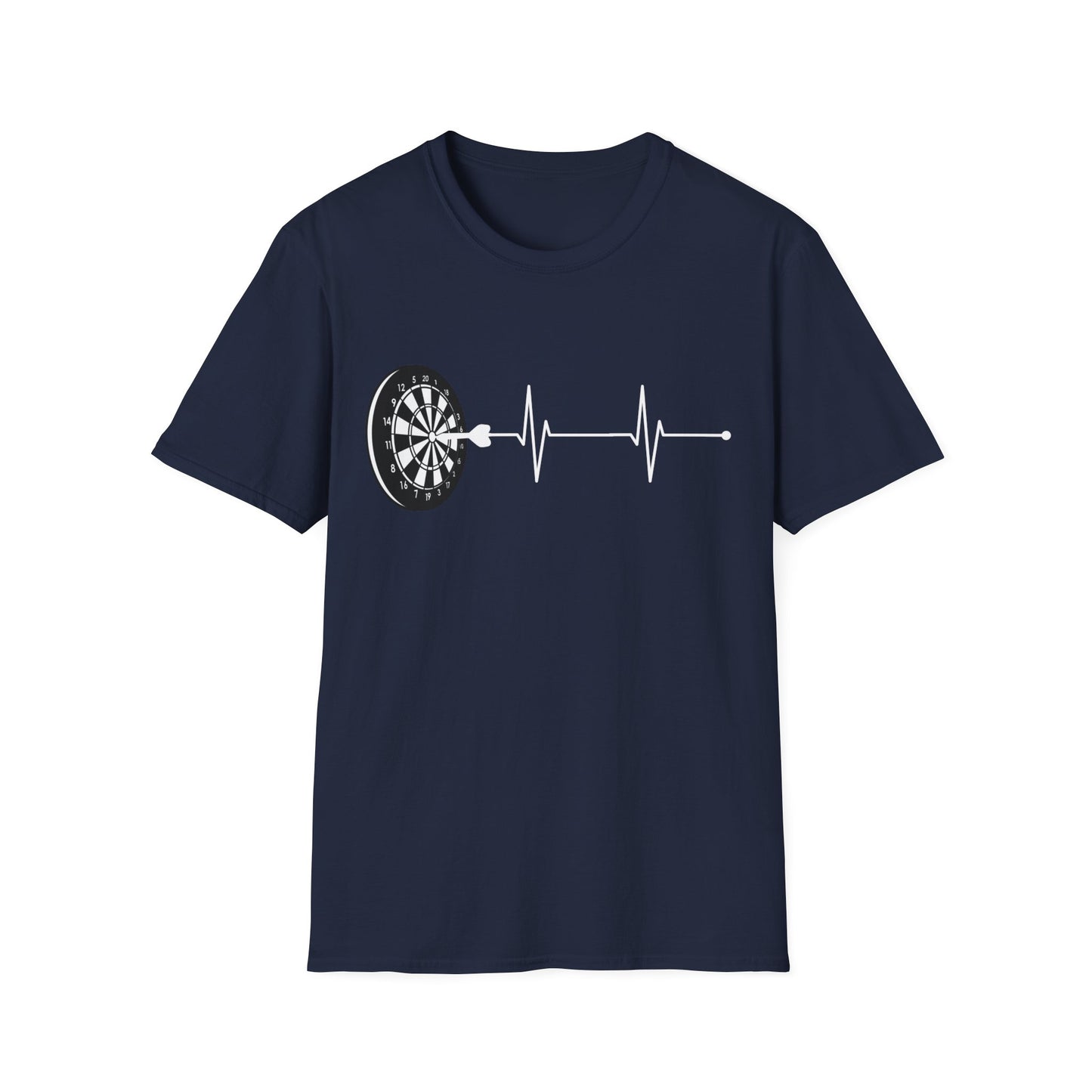 Cute Dart Heartbeat Dart Player Men Women Dart Board Lovers T-Shirt