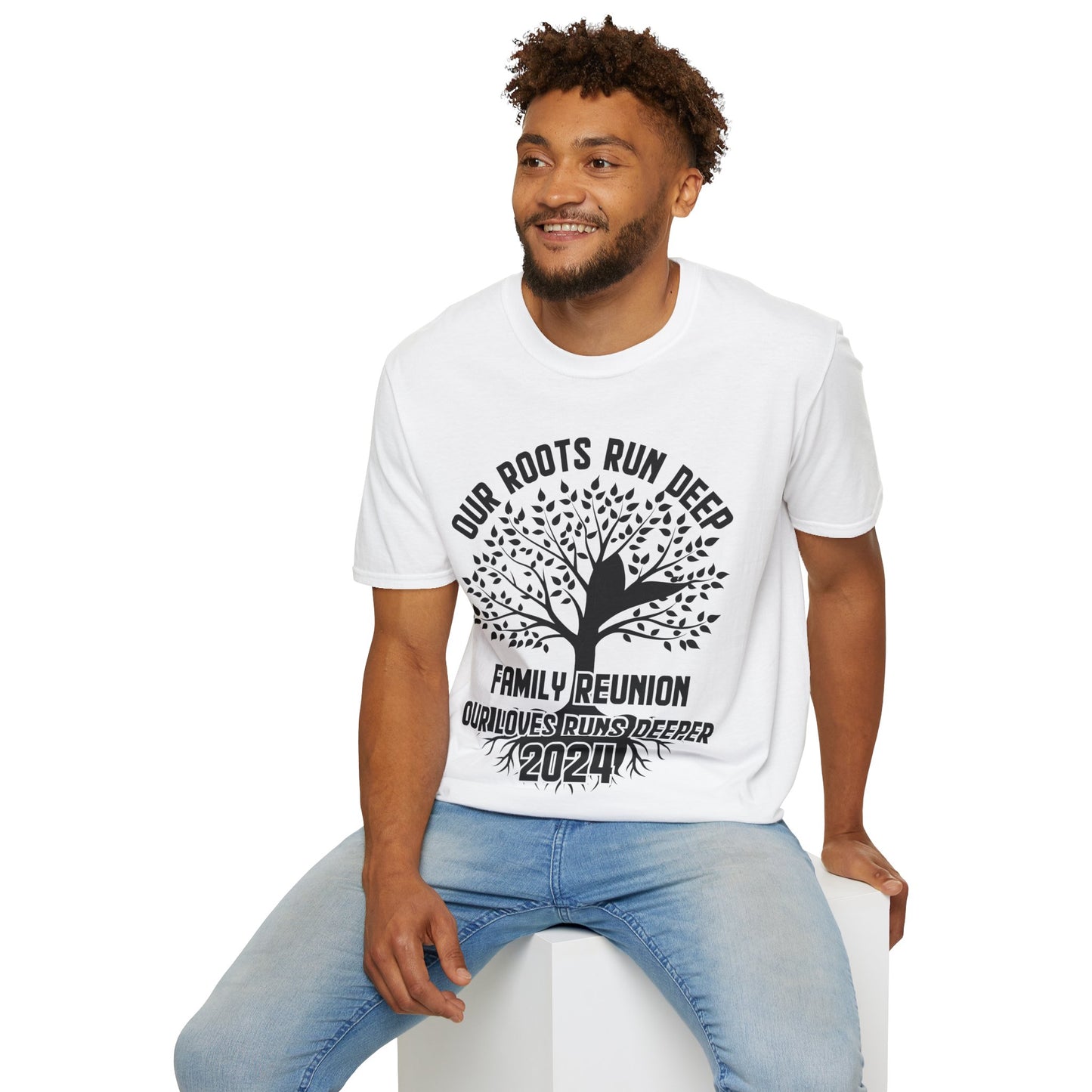 Family Reunion 2024 Our Roots Run Deep Our Love Runs Deeper Family Reunion T-Shirt For Men Women T-Shirt