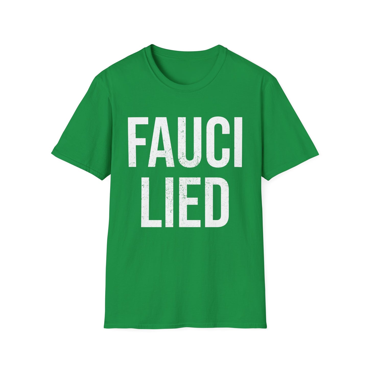 Fauci Lied People Died Fire Vintage T-Shirt for Men Women