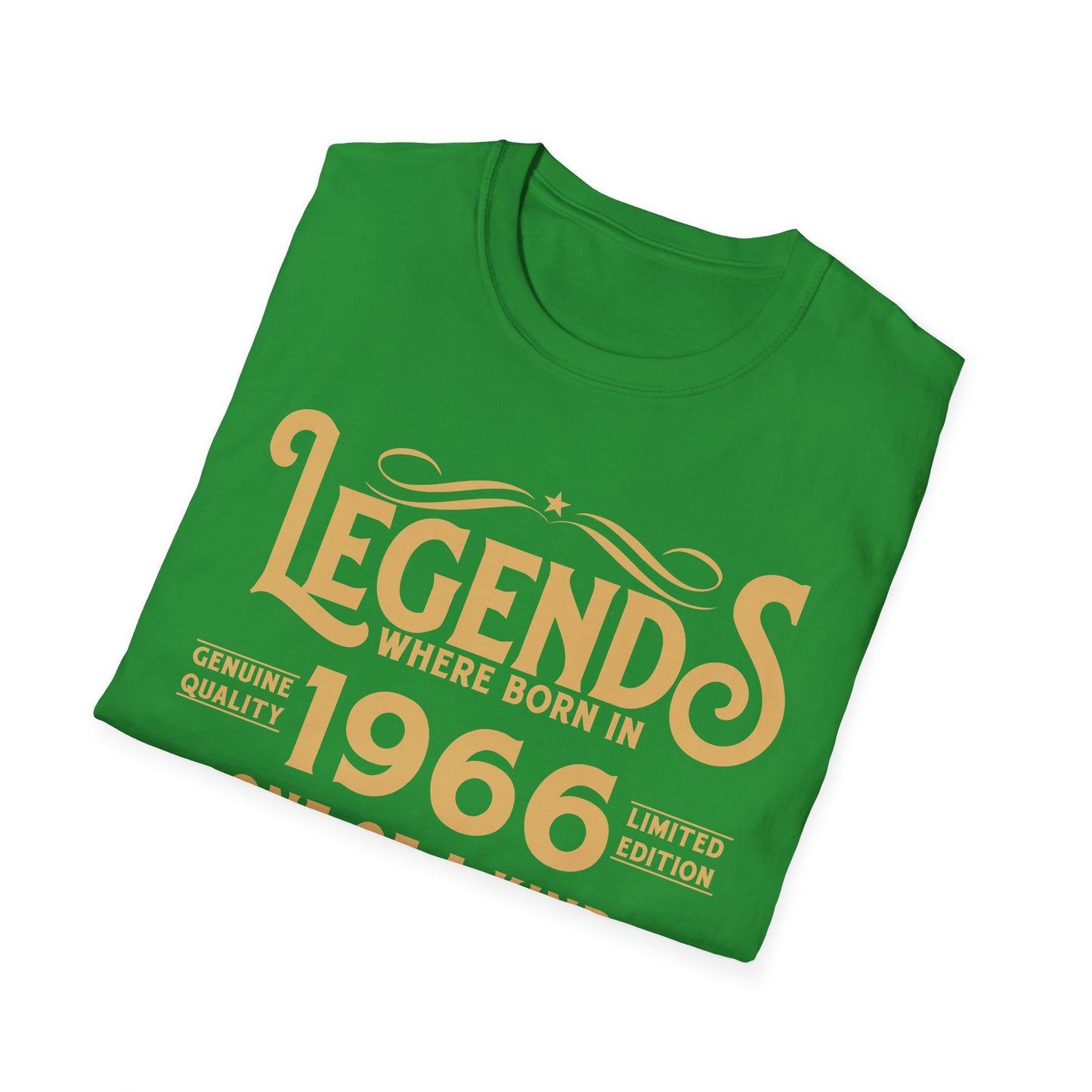 60th Birthday Tee 60 Years Old Vintage Legends Funny Born In 1966 T-Shirt For Men Women T-Shirt