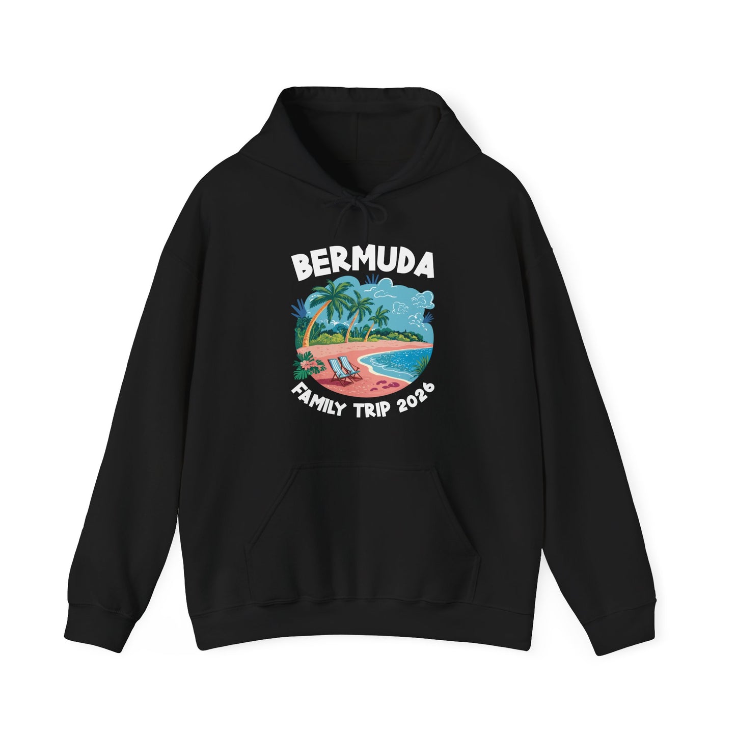 Family Cruise Bermuda 2026 Summer Trip Matching Vacation 2026 Hoodie For Men Women