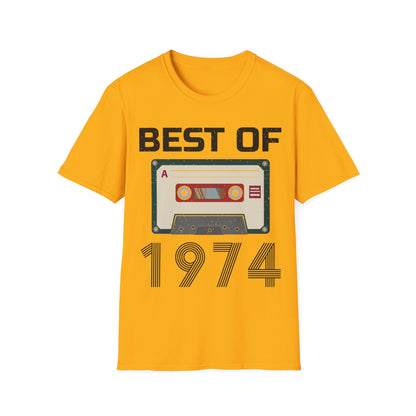 Best Of 1970 Cassette Tape 50th Birthday Gifts Vintage T-Shirt For Men Women